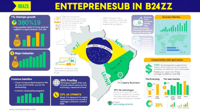 Infográfico sobre Empreendedorismo